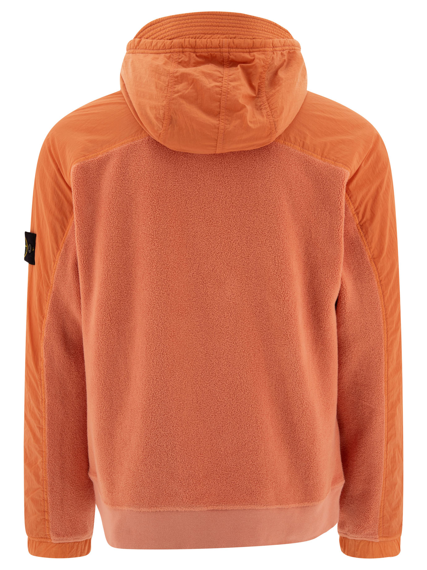 STONE ISLAND Orange Shepa hoodie